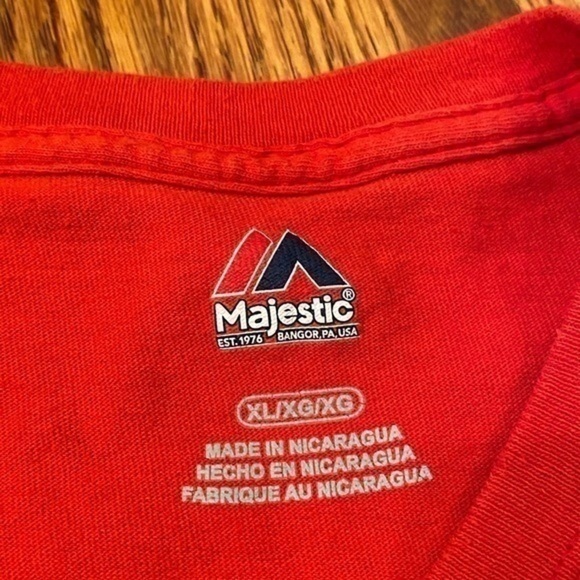 NHL Washington Capitals Stanley Cup Champions 2018 Red Mens XL - Picture 3 of 5